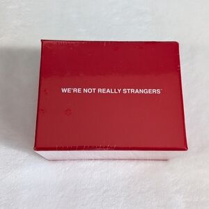 We're Not Really Strangers Card Game